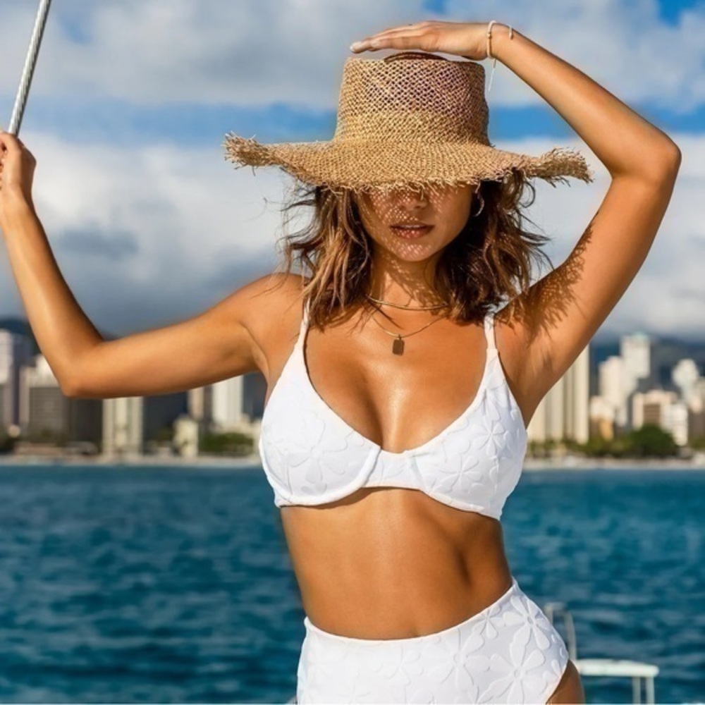 Kenny Flowers White Bikini